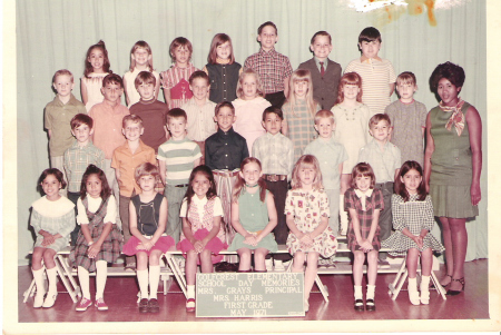 Golfcrest Elementary Mrs Harris 1st Grade 1971