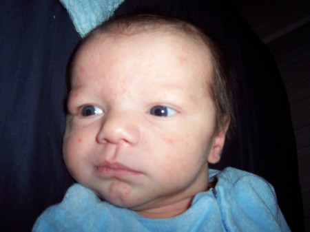 Declan, 3 weeks old - Oct 2008