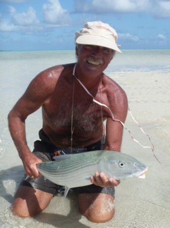 Nice bonefish from the town flat