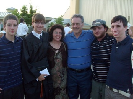 Nick's graduation from H.S.