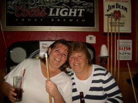 Me and friend at Amber Inn