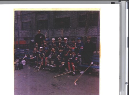 My roller hockey team