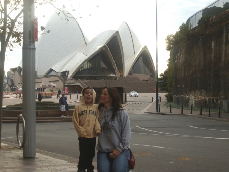 Teo and me at the Sydney Opera House