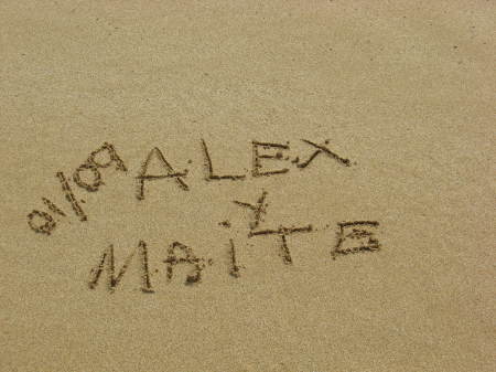 Written in the sand............