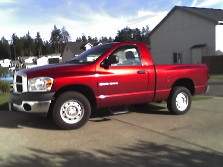 My big Red Truck..