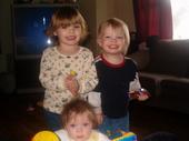 My three grandchildren that live with me