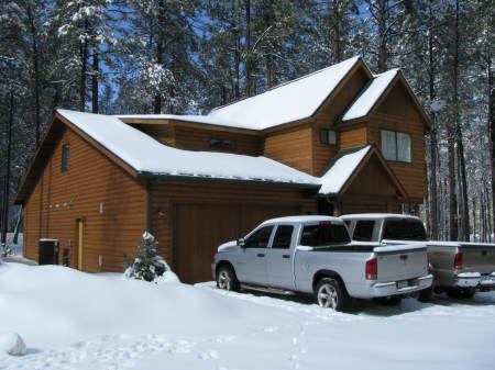 our house in Pinetop Arizona