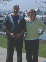 Pam & I at Cedar Point