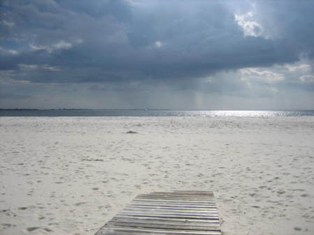 Beach at NAS Pensacola, FL