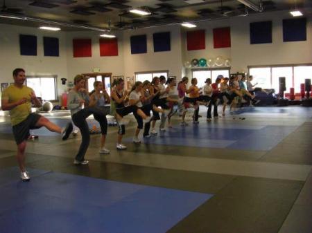 My awesome Tae Bo class!