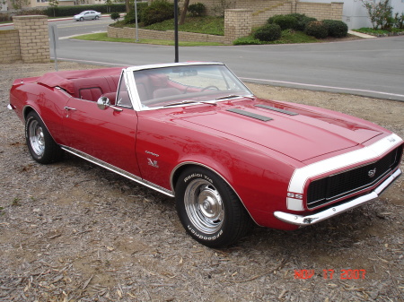 My favorite toy - 1967 Camaro Convertible