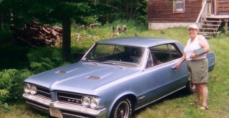 Norma with Joe's '64 GTO