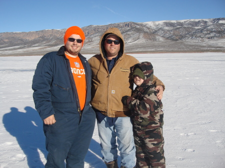 Utah ice fishing