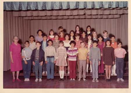 5th Grade, Unknown Teacher, 1971-72