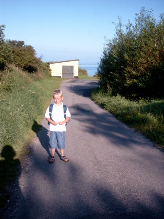 Martin starting school (5 years ago)