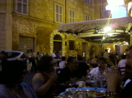 1st Dinner in Rome