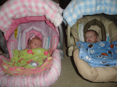 Our twin grandbabies born Jan. 09