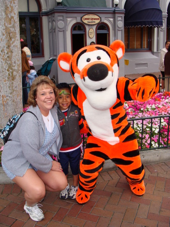 Cristian & I with Tigger