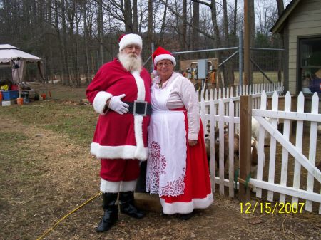 Santa Claus and Mrs Santa