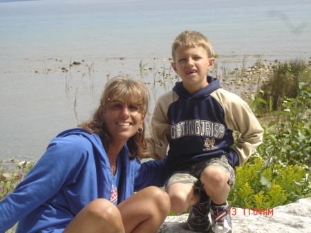 Janet and son Matthew- August 2008