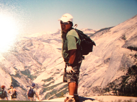 Climbing Half-Dome