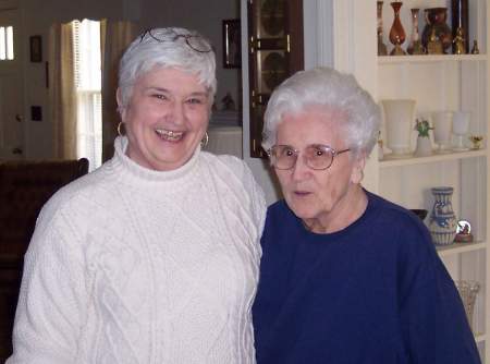 My Aunt Ethel and me....