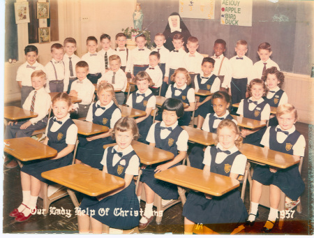 1957 1st grade class 1 A