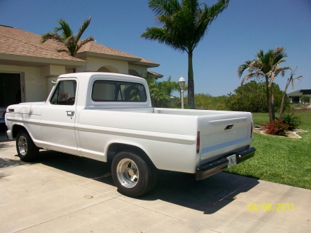 Charles  (Butch) Adkins' album, 1967 Ford F100 