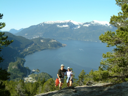 Bruce & Laurel on The Chief 2004 Easter Sunday