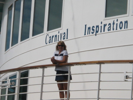 Yep, that's me aboard the Carnival