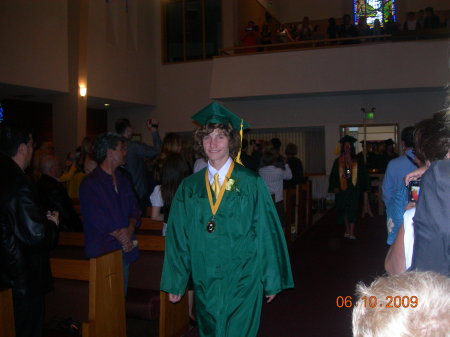 Alex's middle school graduation