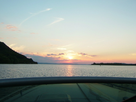 8:30 p.m. on the Mississippi River