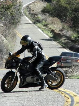 "U-TURN"  Ride in the Malibu Hills.