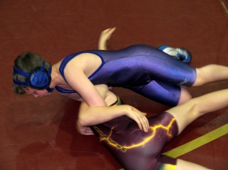 My youngest son, Wrestling 2008,