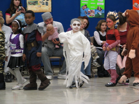 Aidan's Halloween school Parade