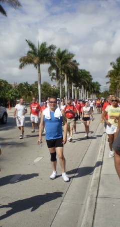 Me at Fort Lauderdale Aids Walk 2009