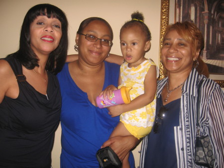 mama, godmama, daughter & grandbaby