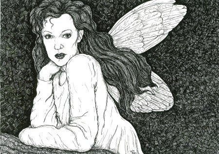 Pen and Ink Fairy
