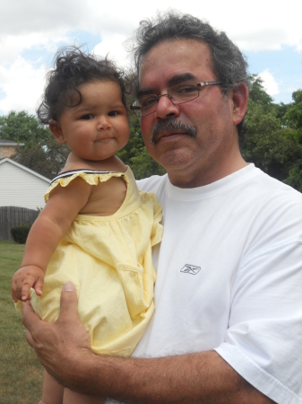 Noa & Grandpa, 7/21/2010