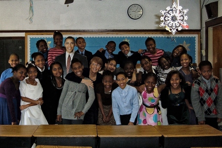 5th graders---St. Anthony School, Wash., DC