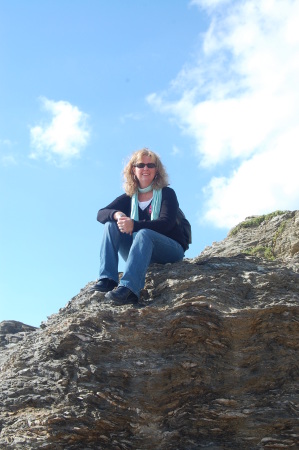 At the beach in France