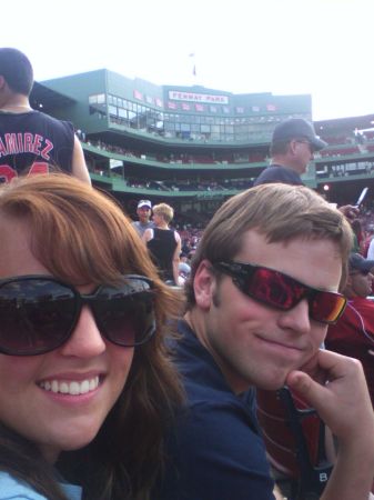 Steve & Kaity at Fenway - 2007