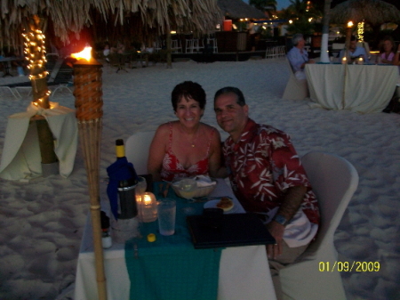Glenn and I in Aruba January 9, 2009