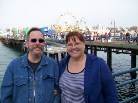 Me and Bill at Santa Monica Pier