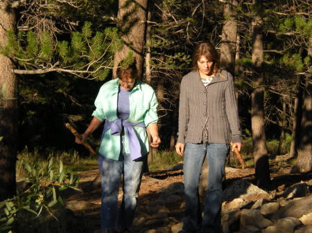 mother and daughter shot