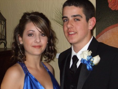 My handsome man at Jr. Prom 2008