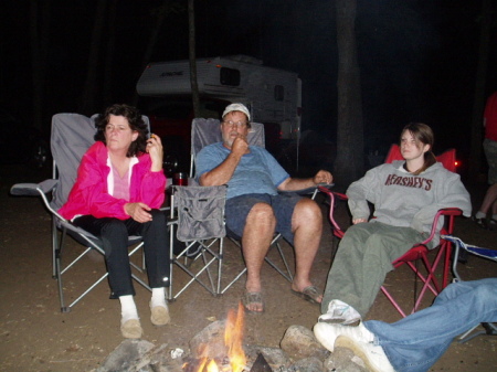 Camping with mom and dad-2005