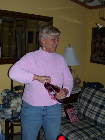 My sweetheart at Christmas 2008