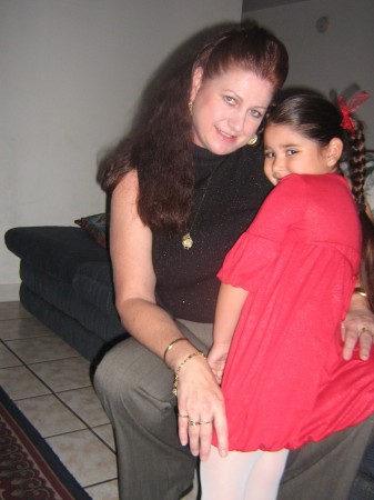 Me and My Granddaughter Brooke Christmas'08