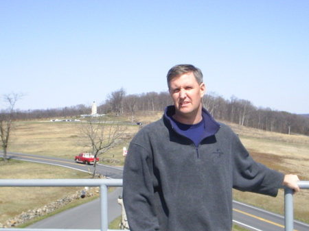 Me at Gettysburg battlefield